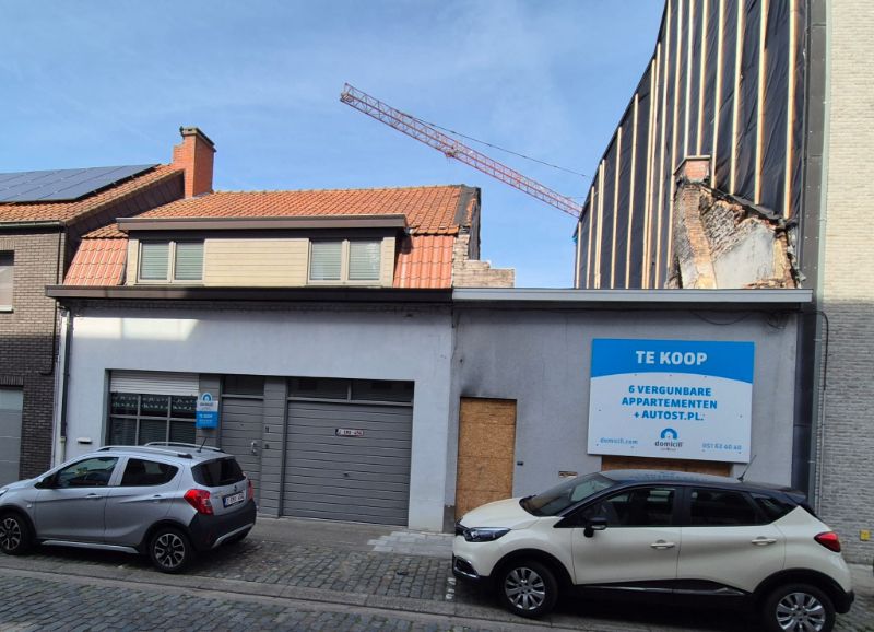 Staden-Oostnieuwkerke. Prachtig gelegen bouwgrond van +/-544m2 met een vergunbaar project voor 6 appartementen en autostaanplaatsen. 1-3 slaapkamers foto 8