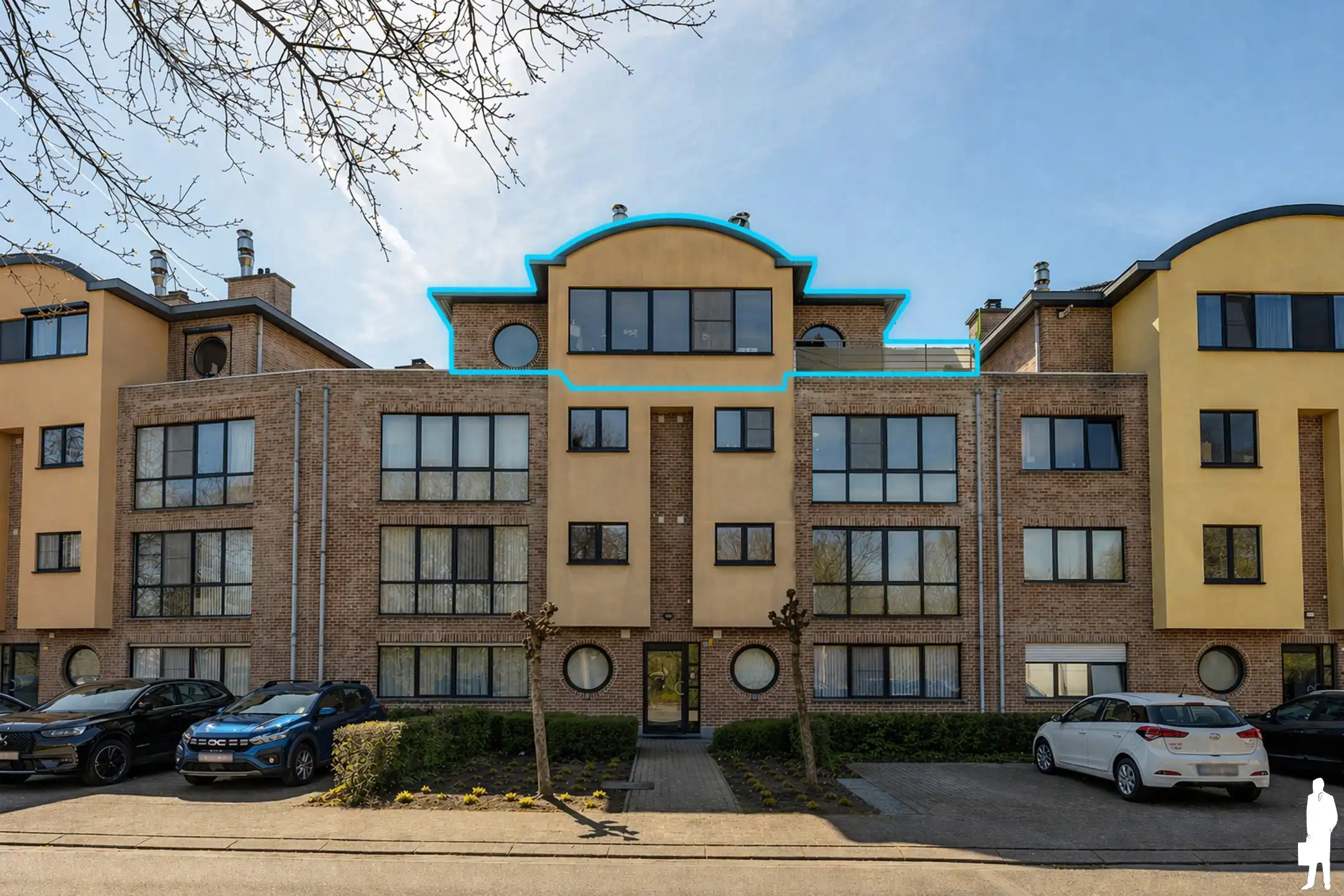 Penthouse met 3 slpk & dubbele garage te Melsele foto 14