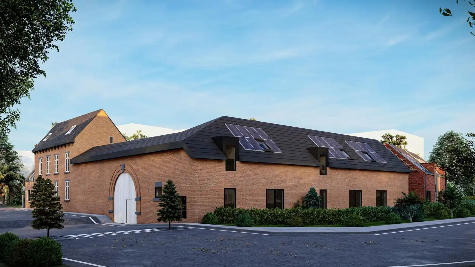 PROJECT BERENHOF: DUPLEX APP. MET 2 SLKS - Veldwezelt foto {{pictureIndex}}