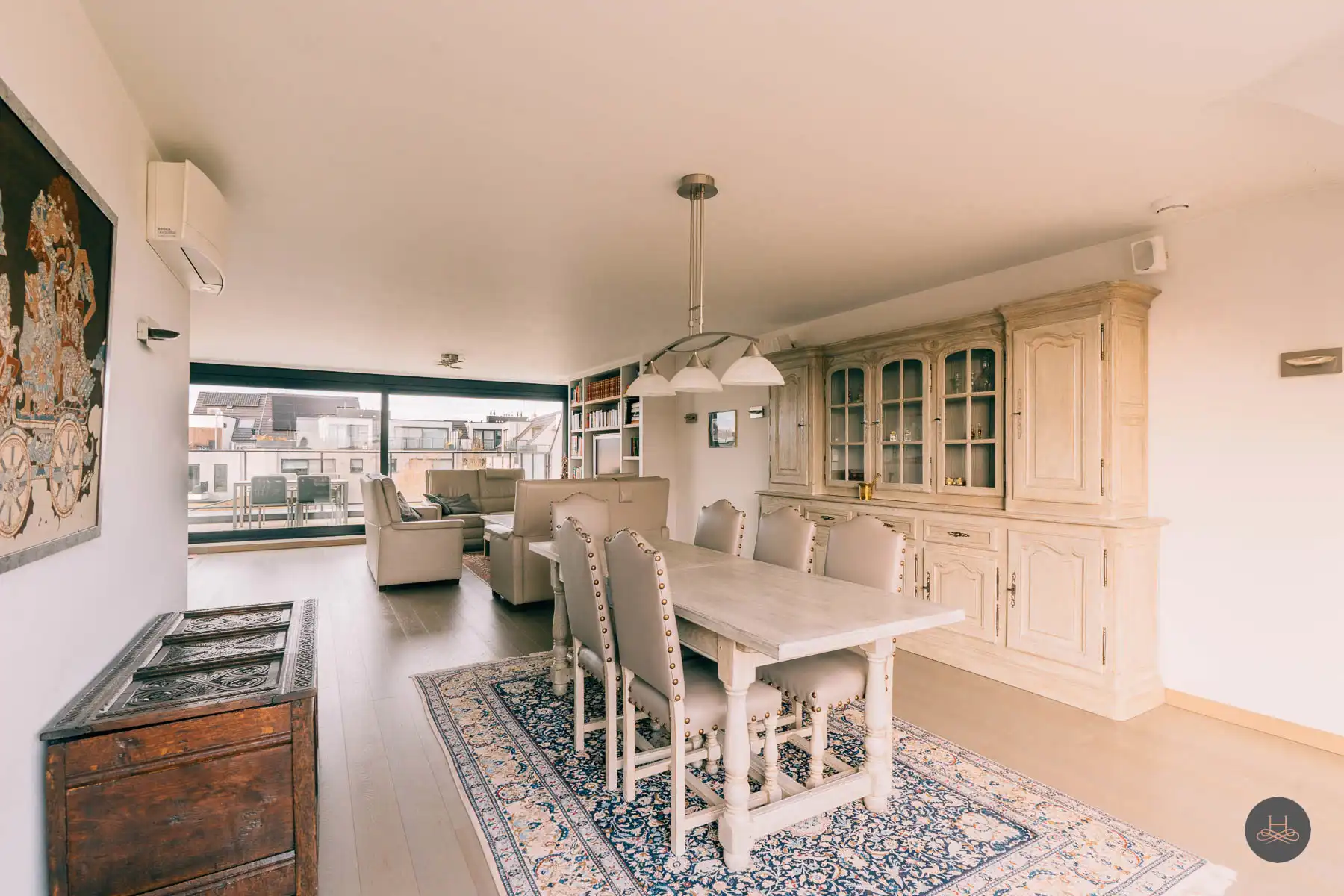 Klassevolle penthouse met enorm terras en garagebox te Putte foto 2