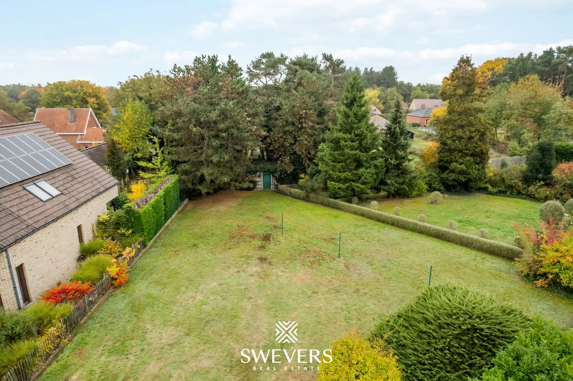 Zuidgerichte bouwgrond op 9a16ca met groen uitzicht in gegeerd Lummen foto 4