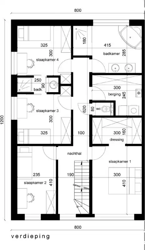 Nieuw te bouwen halfopen woning te Wevelgem. foto 3