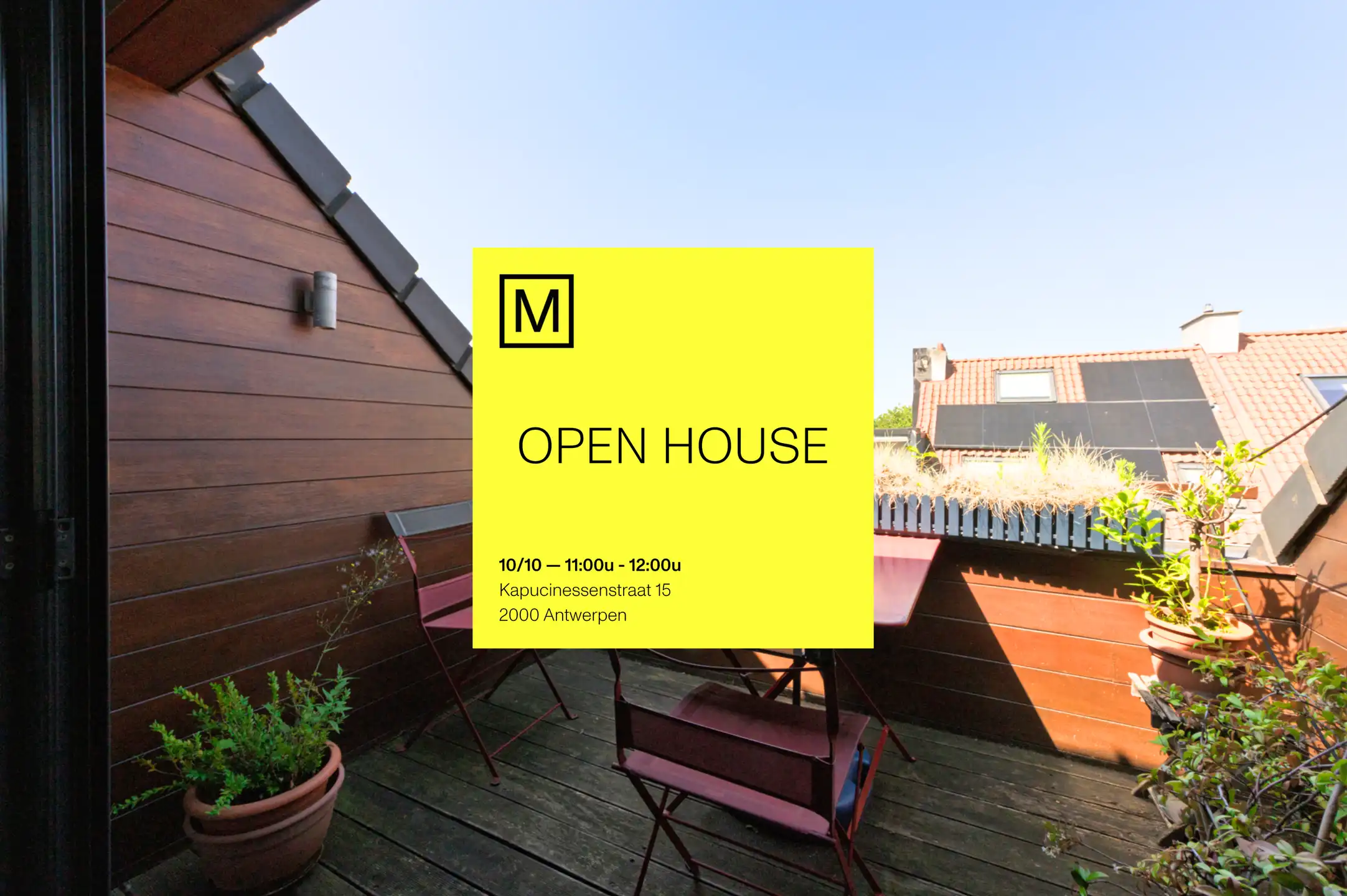 OPEN HOUSE 10/10 ANTWERPEN CENTRUM - Appartement met terras  foto {{pictureIndex}}