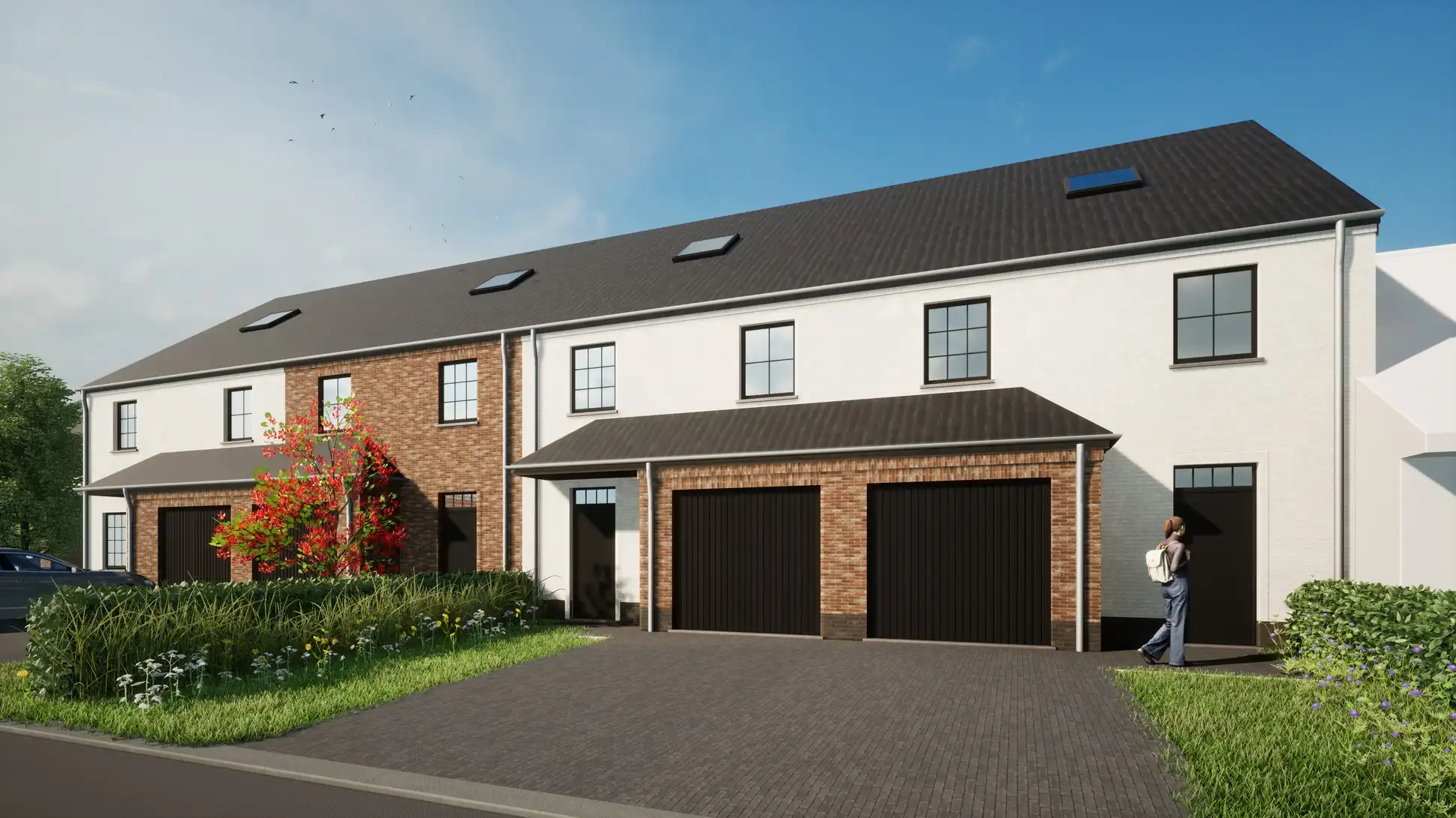 Halfopen nieuwbouw woning te koop in Vosseslag - De Haan. foto 4