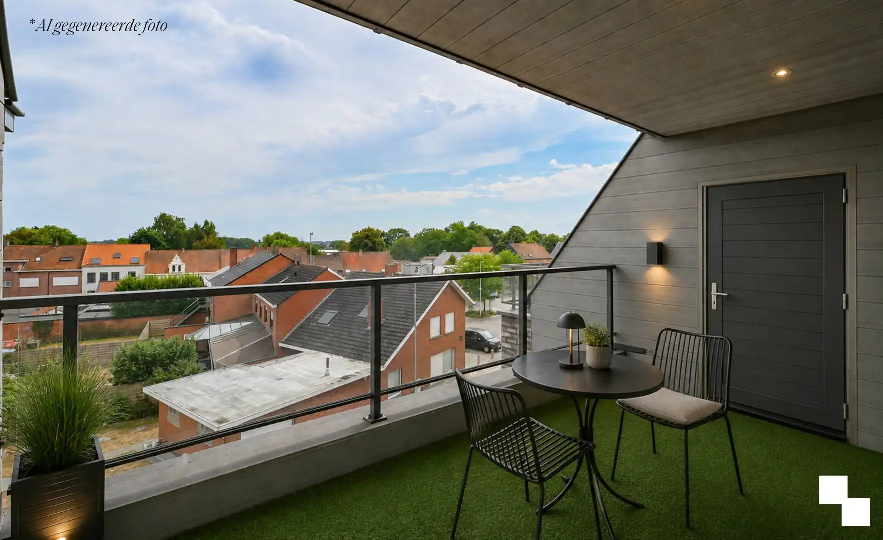 Duplex appartement van ca. 144 m² in het centrum van Kachtem foto 8