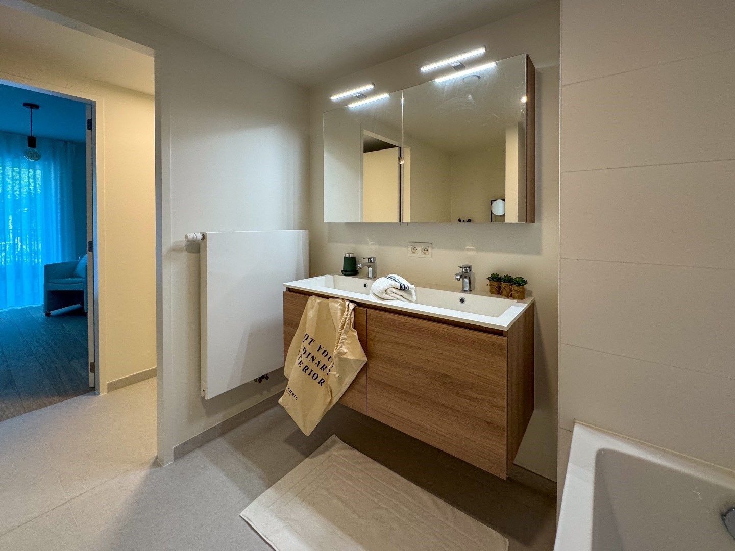 Nieuwbouw gelijkvloersappartement met 3 slaapkamers en 2 ruime terrassen. foto 18