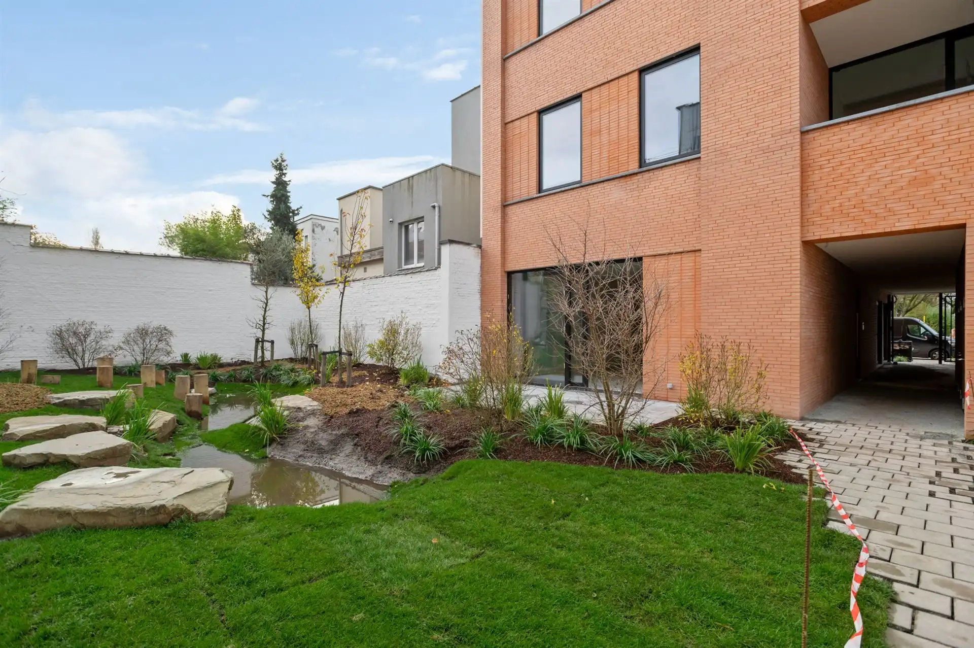 gelijkvloers nieuwbouw 2slk appartement met tuin foto 23