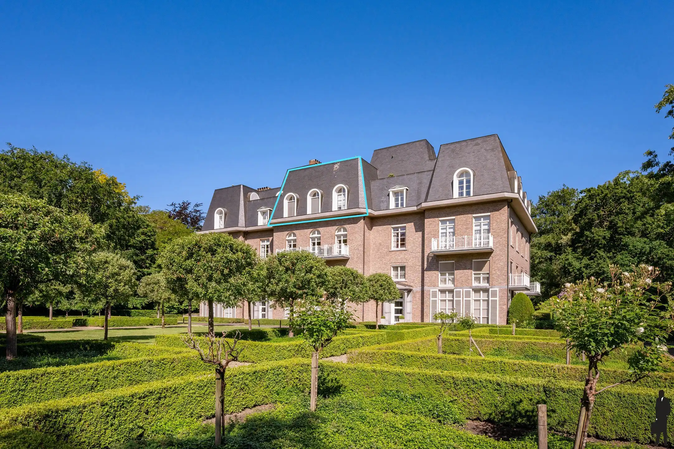 Royale dakduplex kasteel "Blauwhof"! foto 29