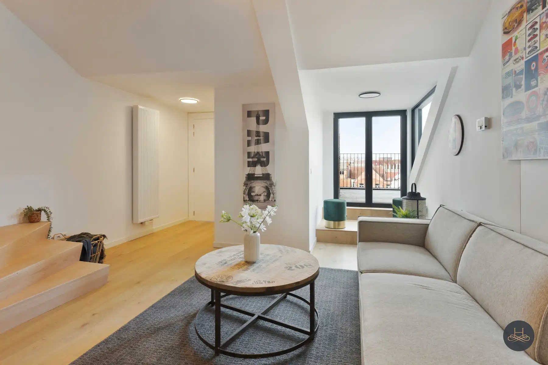 Prachtige trendy penthouse met terras foto 4