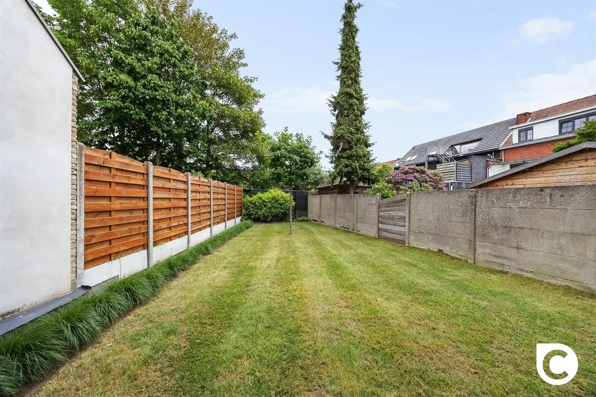 Luxueus 1 slpk app met terras en tuin + parking foto 7