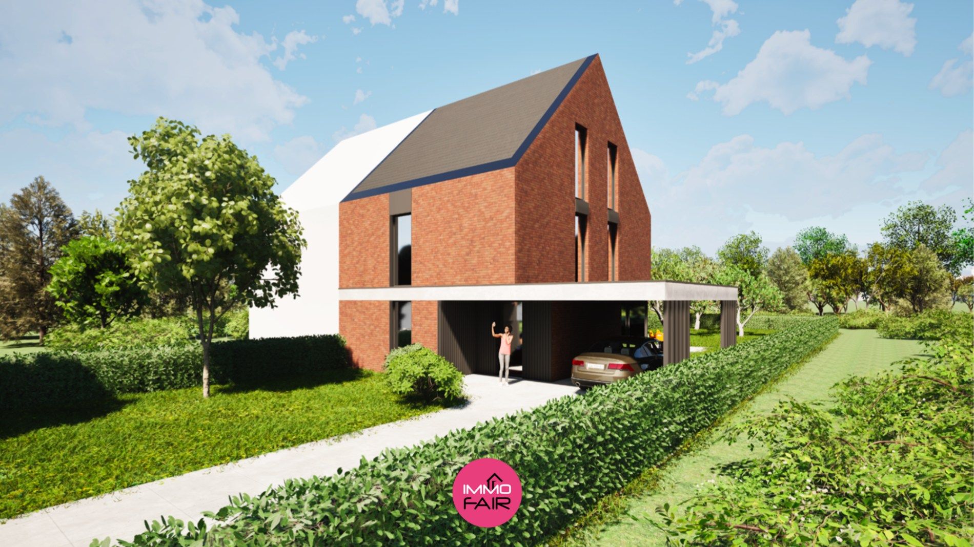 Bouwgrond van 668 m² voor halfopen bebouwing vlakbij Maastricht! foto {{pictureIndex}}