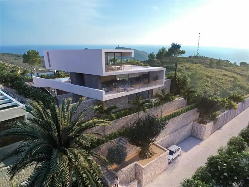 NIEUW GEBOUWDE LUXE VILLA IN MORAIRA foto 12