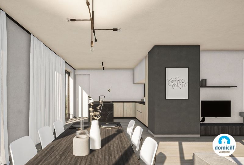 KORTEMARK: Penthouse 3.01 met 2 comfortabele slaapkamers, 2 ensuite-badkamers en 111,60m² uitgestrekt zitterras gelegen op de derde verdieping van Nieuwbouwresidentie Mila en Nora foto 5