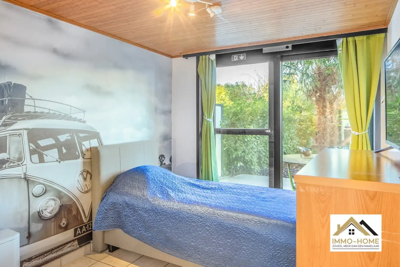 Zeer ruim gelijkvloers appartement met woonkelder en private tuin  foto 7