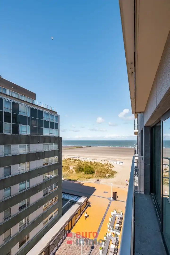 Super gelegen appartement met zijdelings zeezicht! foto 2