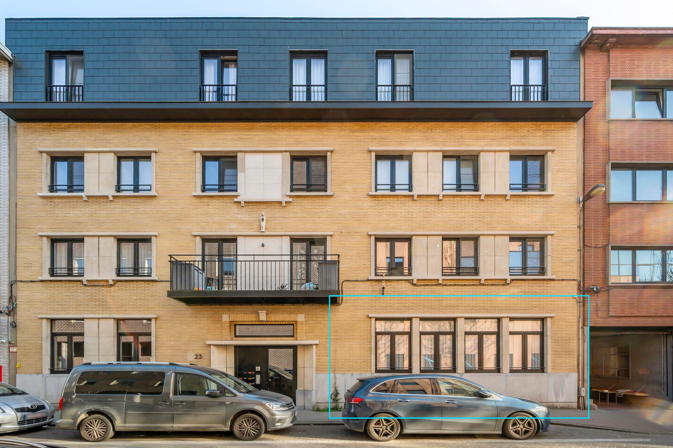 Exclusief gelijkvloers appartement met hoogwaardige afwerking en unieke stadstuin (230m²) foto 34