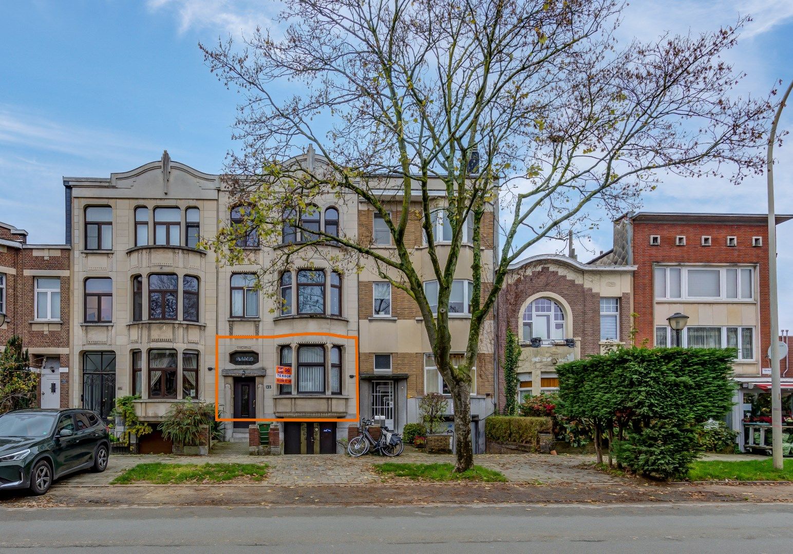 Gelijkvloers appartement met terras en tuin , 1 open slaapkamer  foto 1