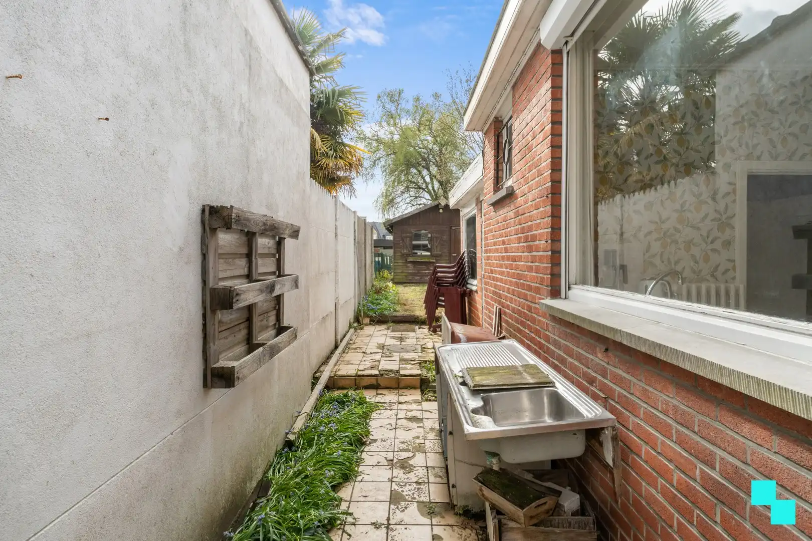 Woning met diepe zuidgerichte tuin (+ optionele garagebox) - centrum Roeselare foto 17