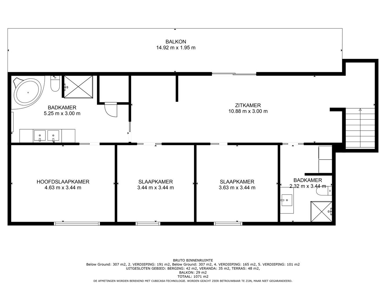 Handelsruimte met luxe duplex-appartement en verhuurde loodsen op het industrieterrein in Lanaken foto 45