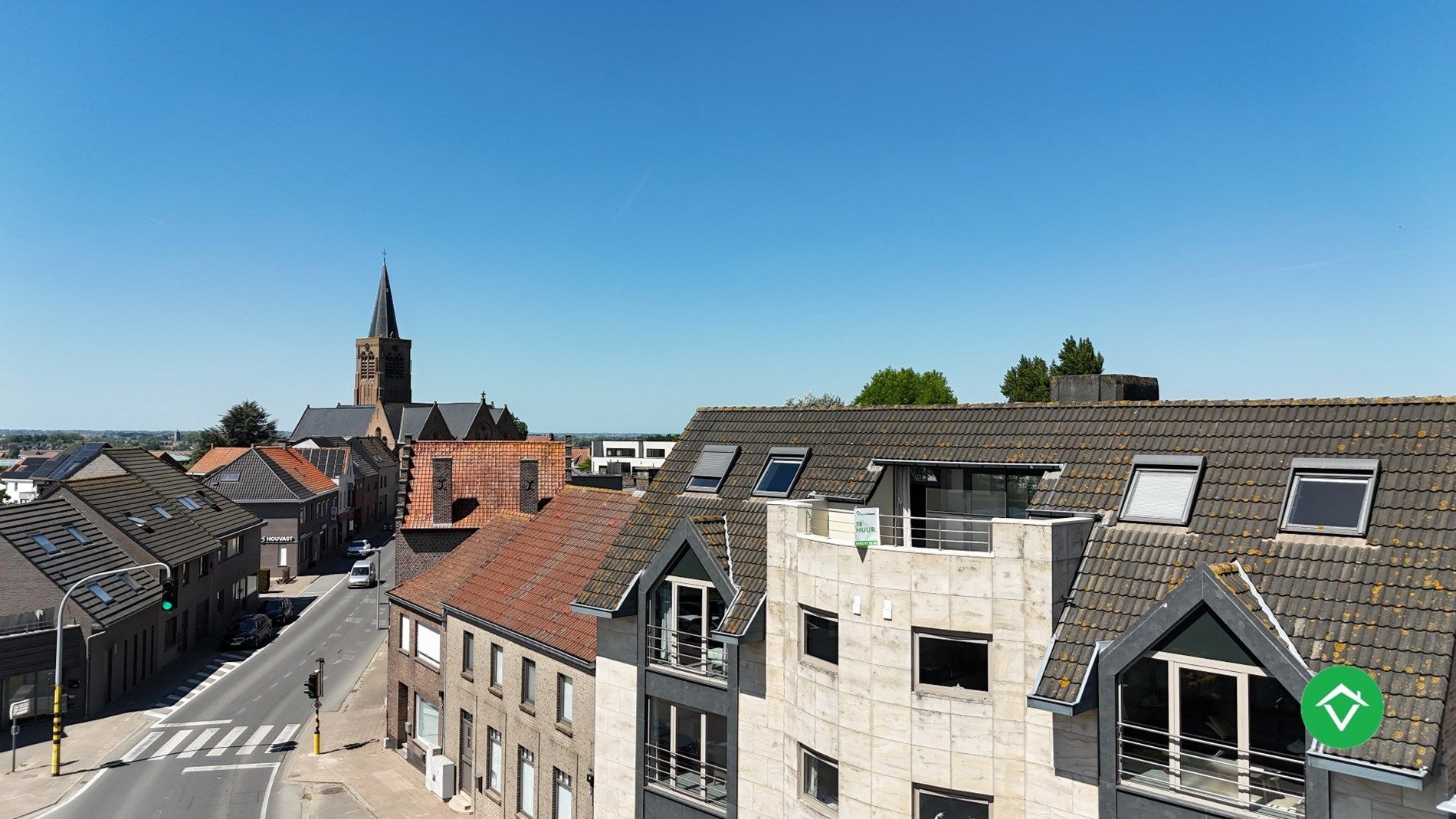 Appartement met 3 slaapkamers en garage te Houthulst  foto 2