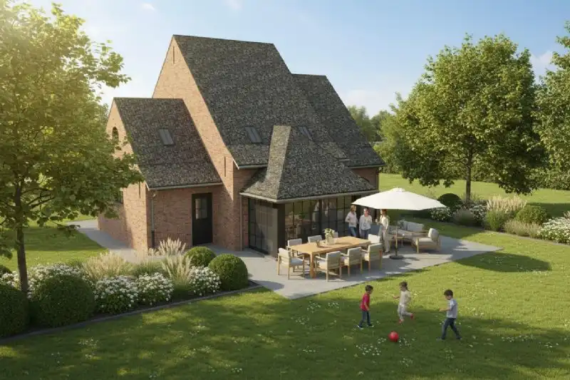 Nieuw te bouwen alleenstaande woning te Ooigem. foto 3