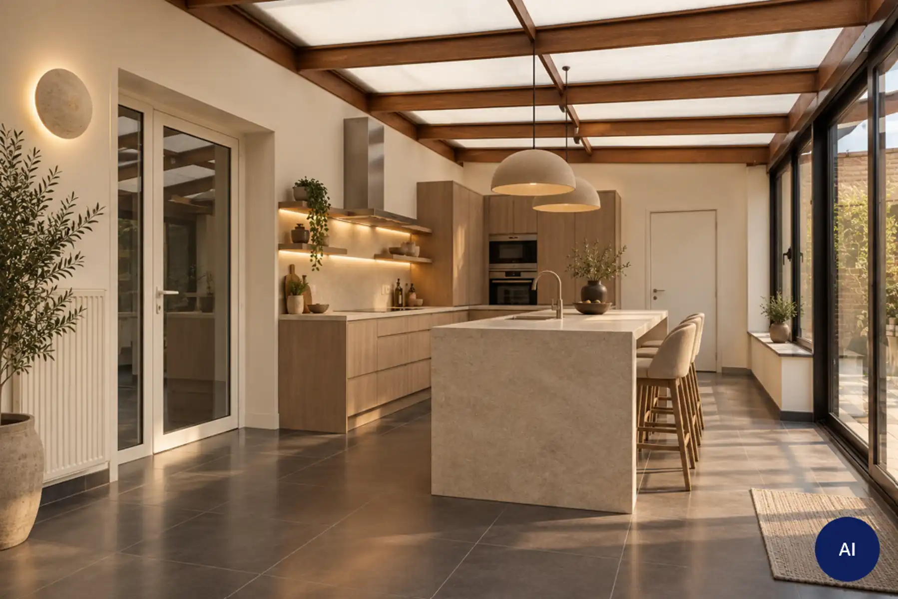 Uitzonderlijk ruime woning in landelijke omgeving foto 7