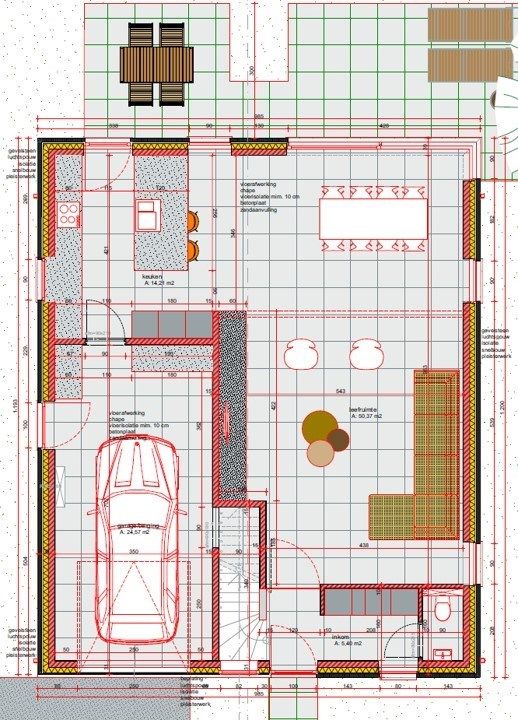 WICHELEN - Energiezuinige nieuwbouwwoning - ruwbouw/winddicht. foto 3