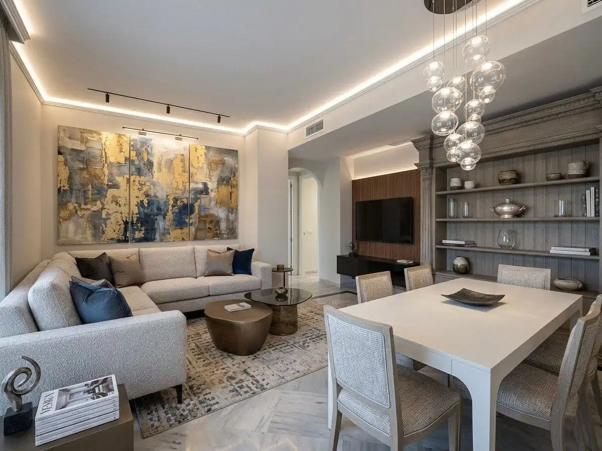 Penthouse met een adembenemend uitzicht in Nueva Andalucía, Marbella foto 3