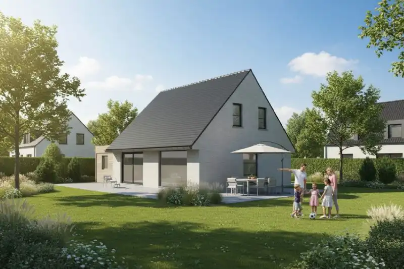 Nieuw te bouwen alleenstaande woning te Deerlijk. foto 2