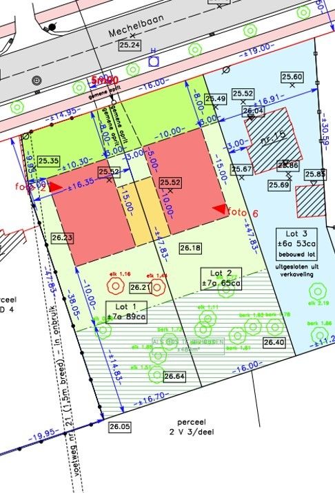 Zuidgerichte bouwgrond nabij centrum Putte voor een vrijstaande woning foto 2