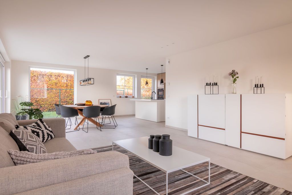 Halfopen nieuwbouwwoning met inpandige garage te Gent foto 5