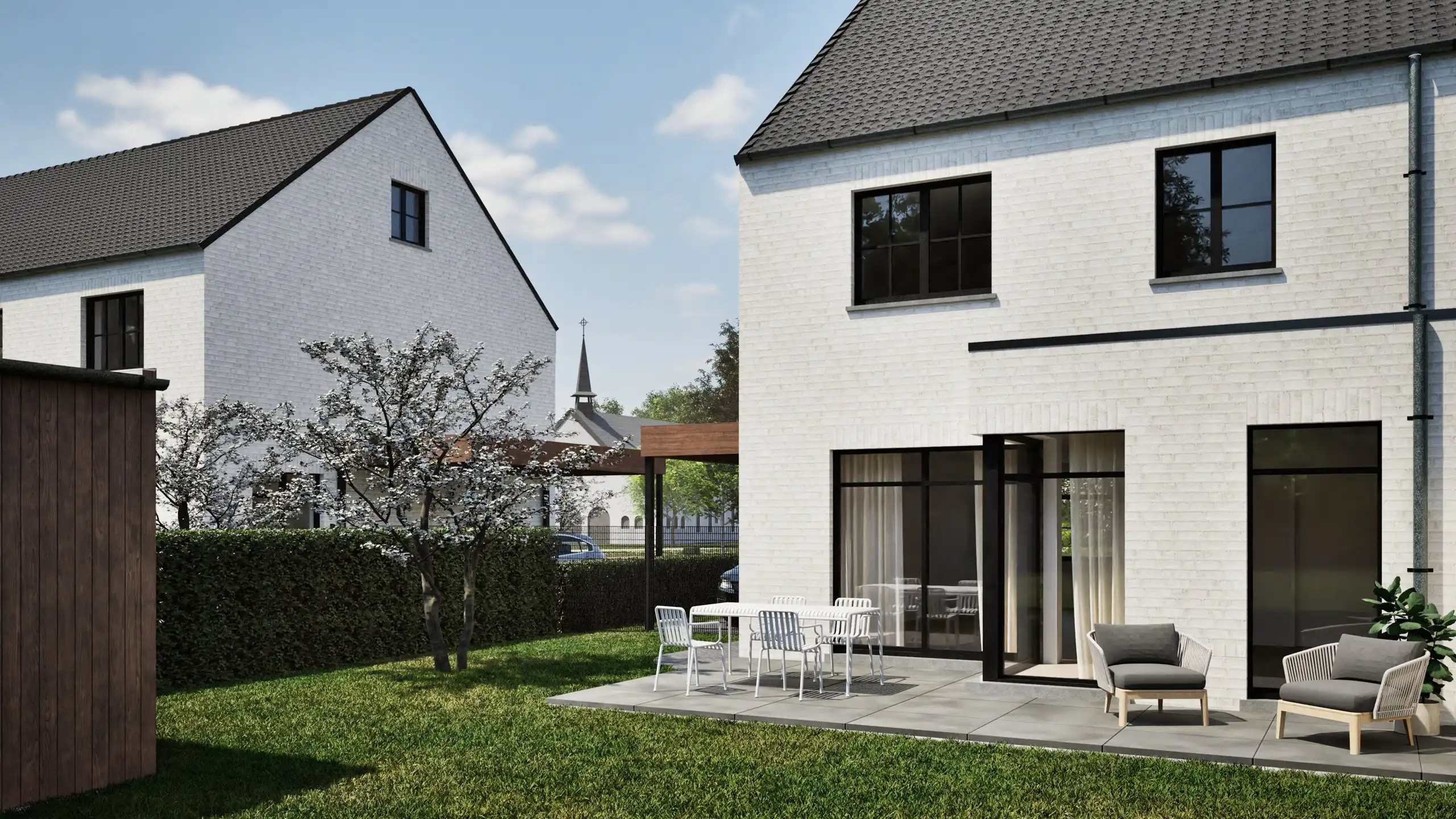 Ruime energiezuinige pastorijwoning , zicht op de groen!  foto 6