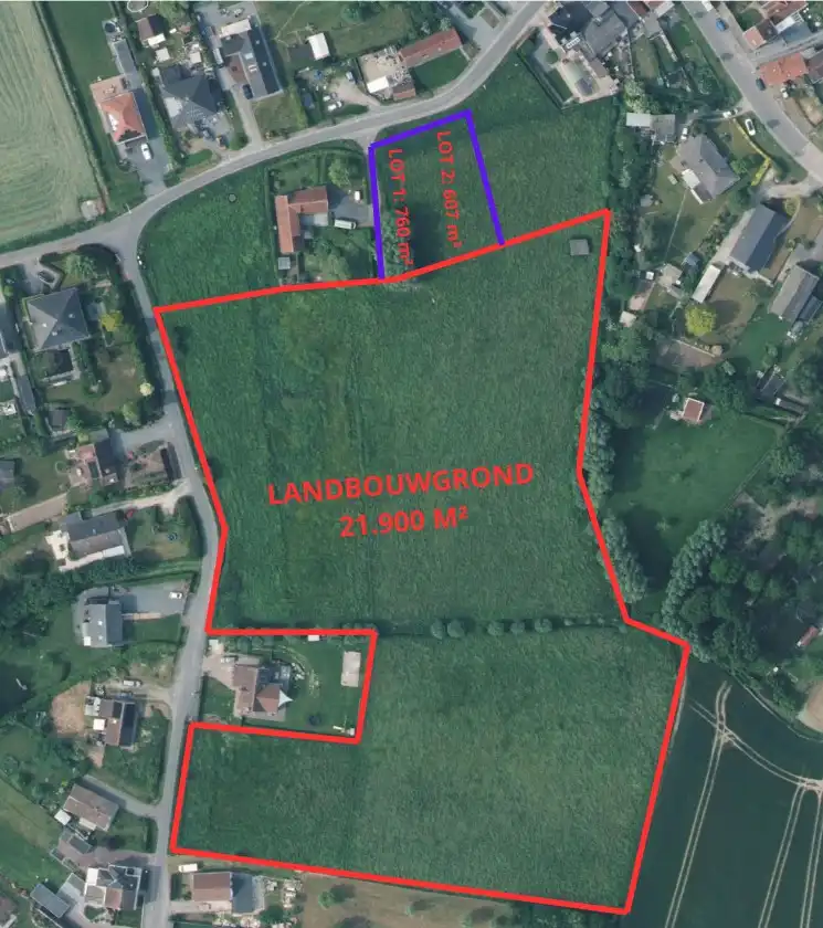 Grond geschikt voor halfopen bebouwing te Ronse! foto 4