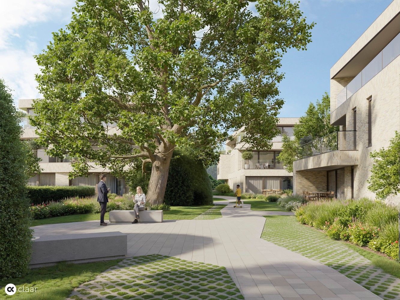 BINNENKORT TE KOOP: Residentie 'KoerselPark' foto 3