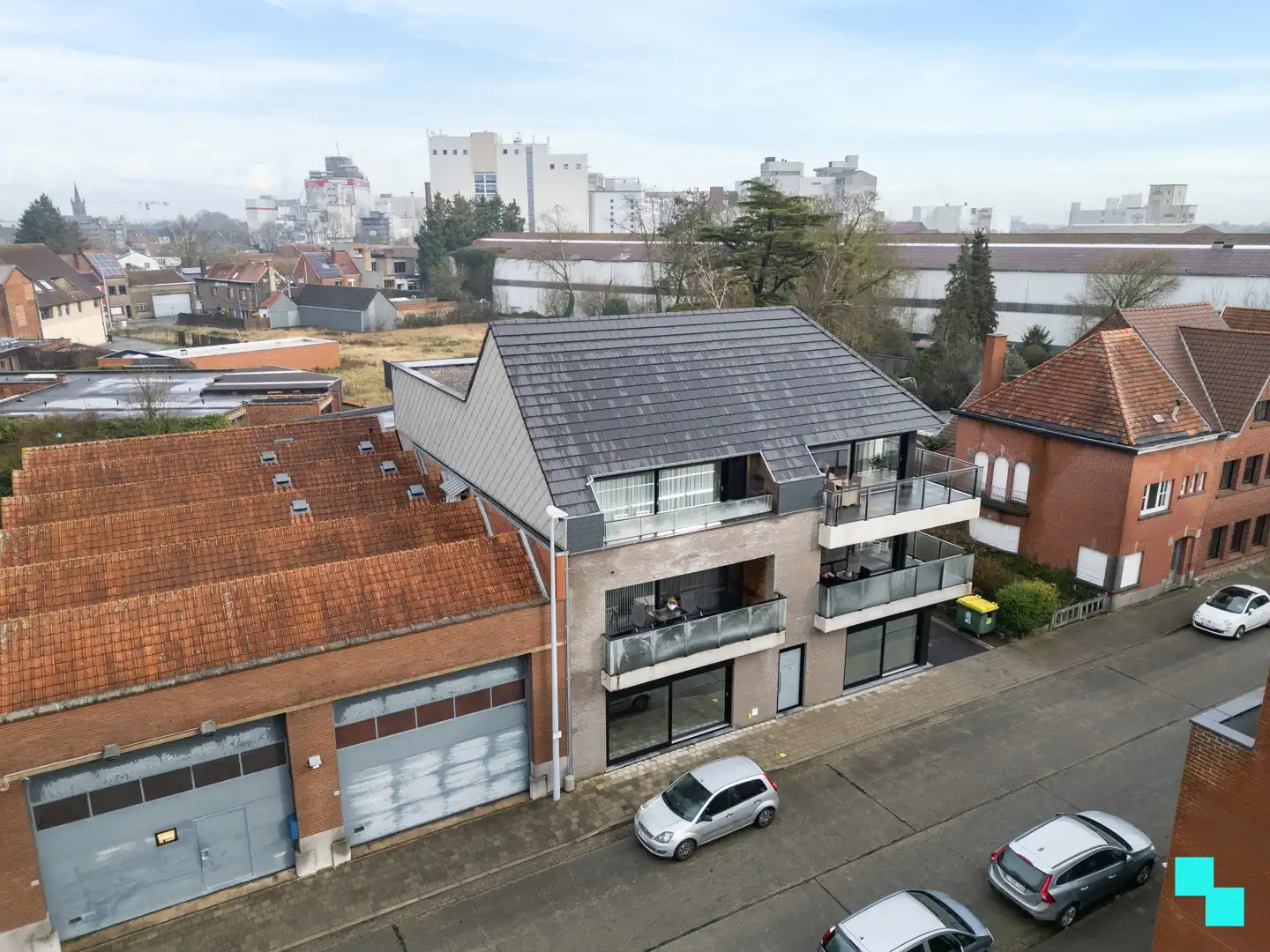 Recent gelijkvloers appartement (112m²) met garagebox - Roeselare foto 3