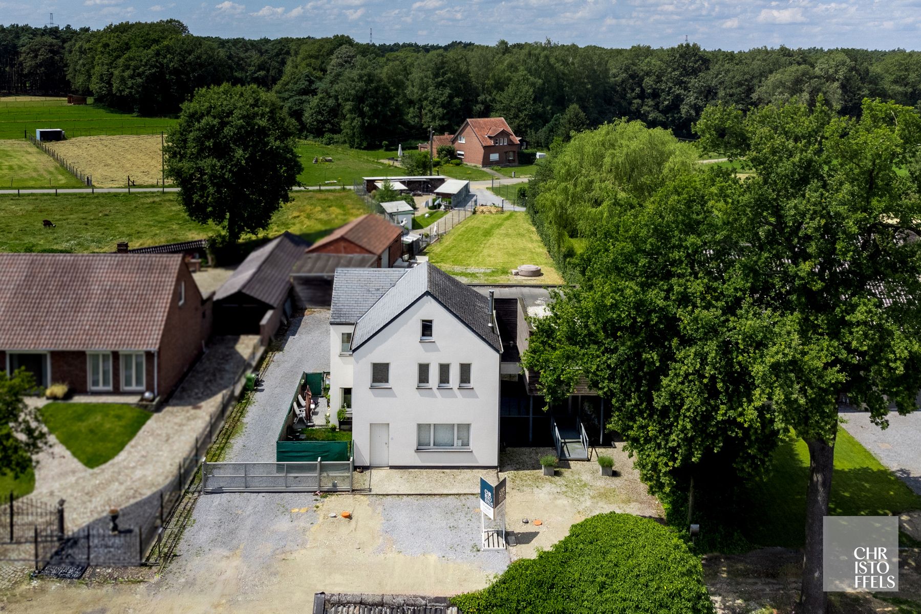 Unieke tweewoonst op een uiterst groene en rustige locatie in Zutendaal!  foto 33