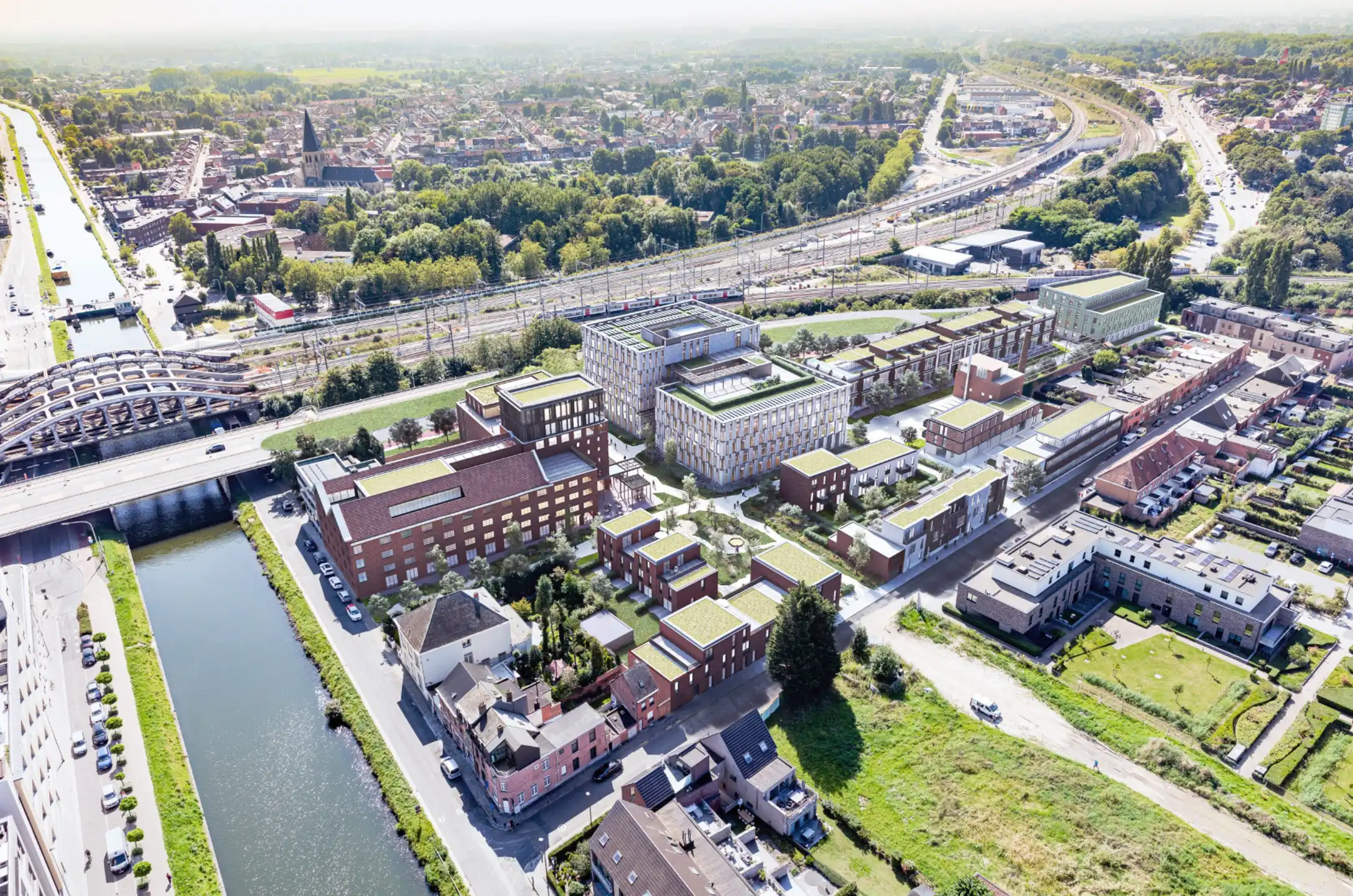 Kantoren te huur in het prestigieuze project Malt Mechelen foto {{pictureIndex}}
