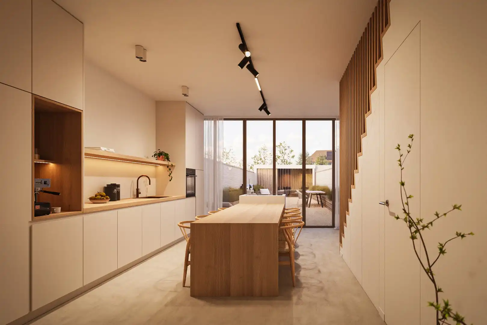 Unieke kustwoning in uitvoering met duinentuin — Oud-Knokke. foto 3