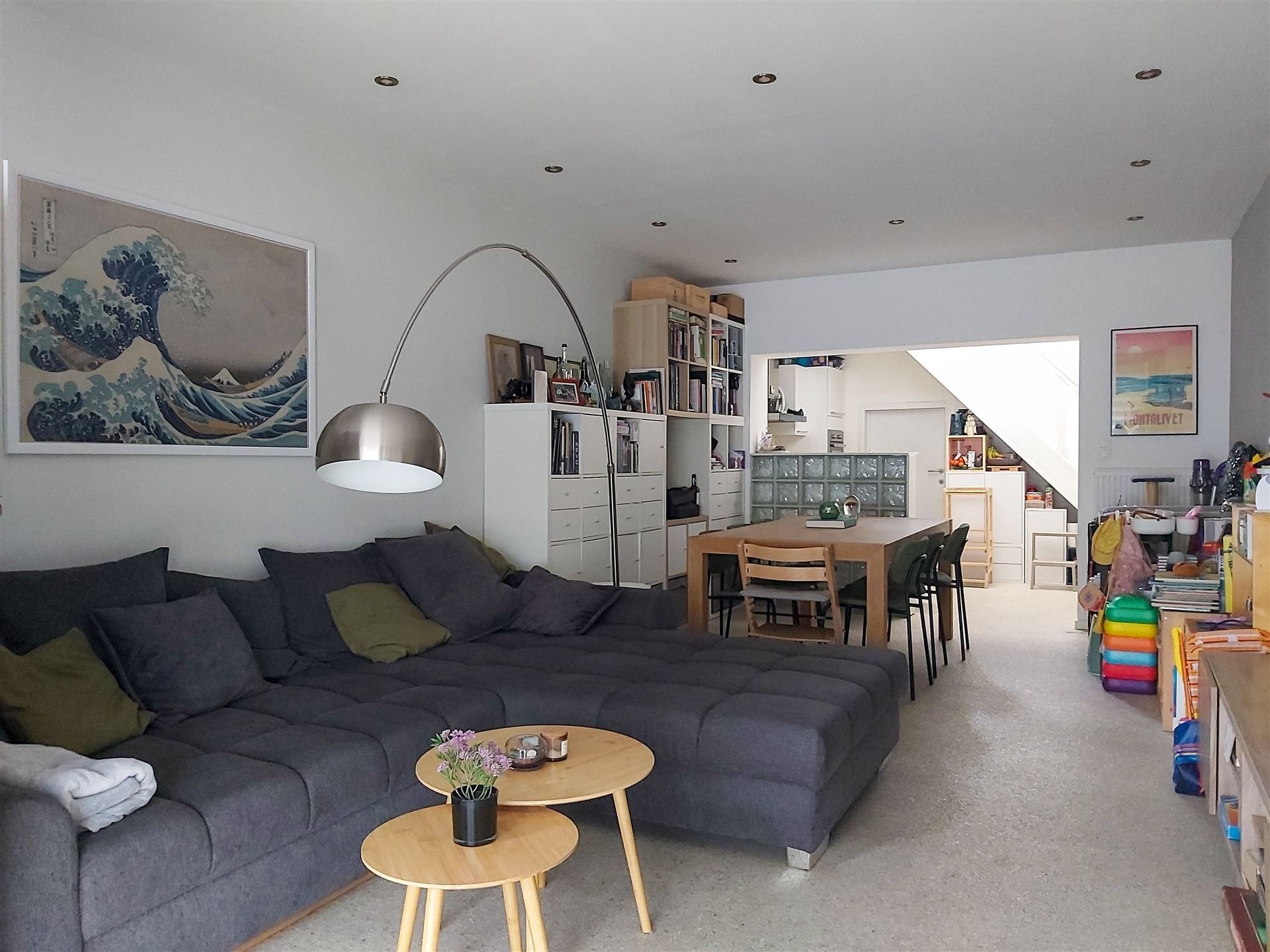 Instapklare woning met 2 slaapkamers (mogelijkheid tot uitbreiding!) en ruime garage in het rustige Kotem! foto 2