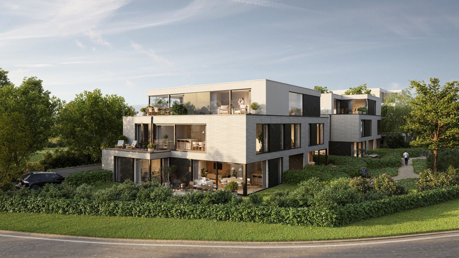 Schitterende penthouse met 2 slpkrs en 2 ruime terrassen foto 2