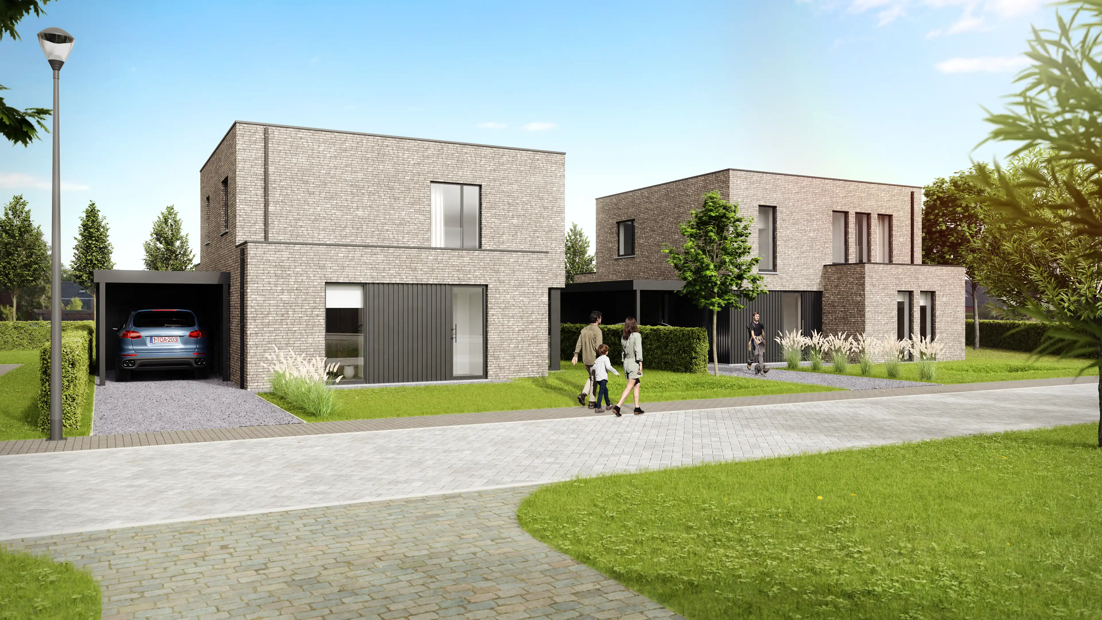 Luxueuze vrijstaande nieuwbouwwoning te koop in Affligem foto {{pictureIndex}}