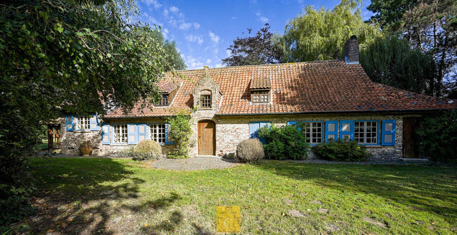 sfeervol landhuis met schuur, garage, zwemvijver en poolhouse, 3 paardenstallen, akkerland en weiland. Idyllische locatie te Torhout (Sint-Henricus), 2,55 ha foto 33