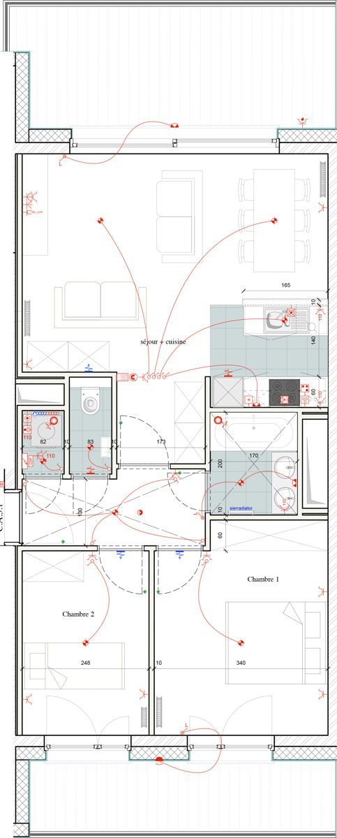 Prachtig gemeubeld appartement 2 KAMERS + 2 TERRASSEN!!!! foto 12