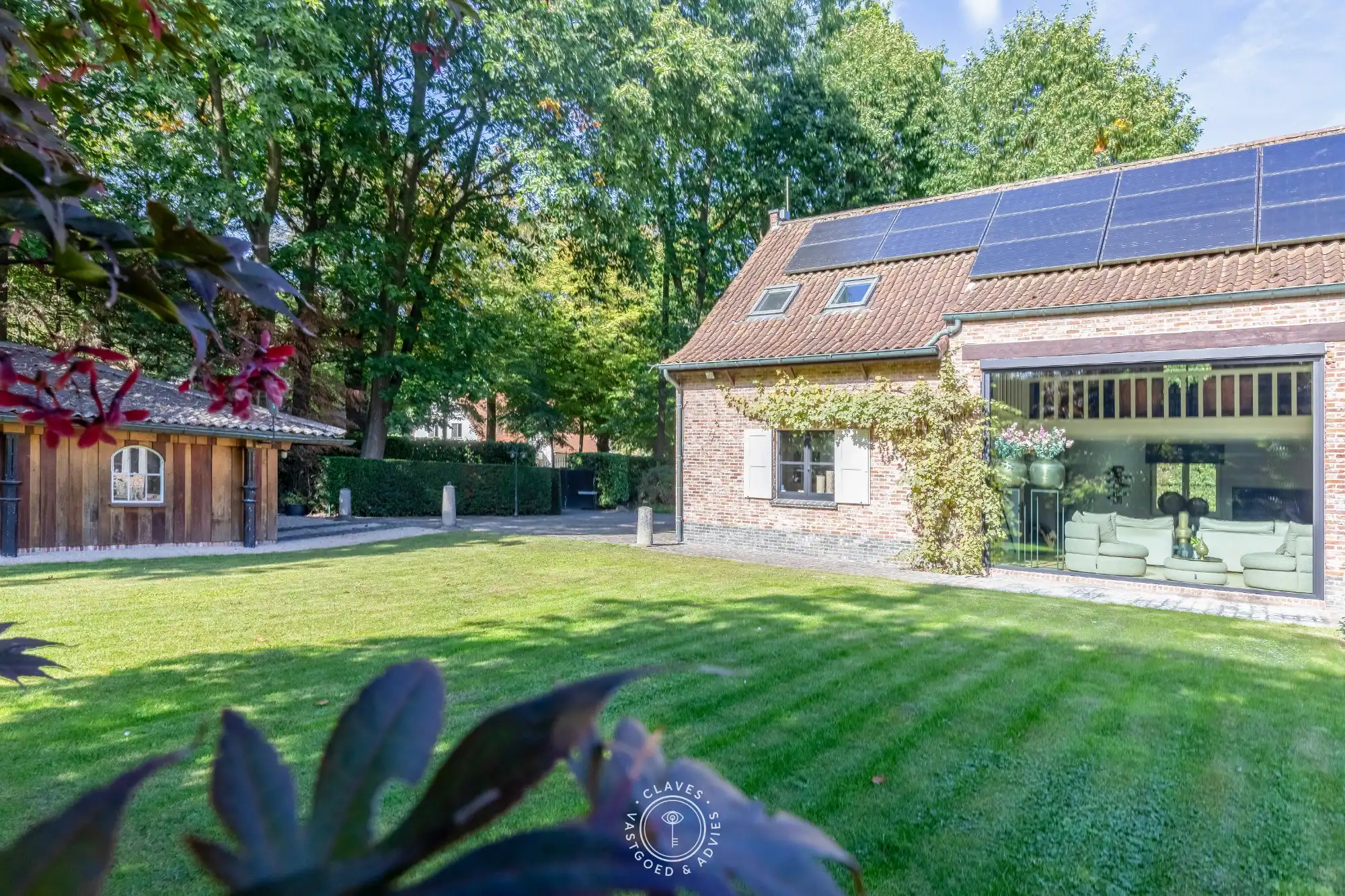 Villa met karakter, zwembad en een zee aan groen in Waasmunster foto 26