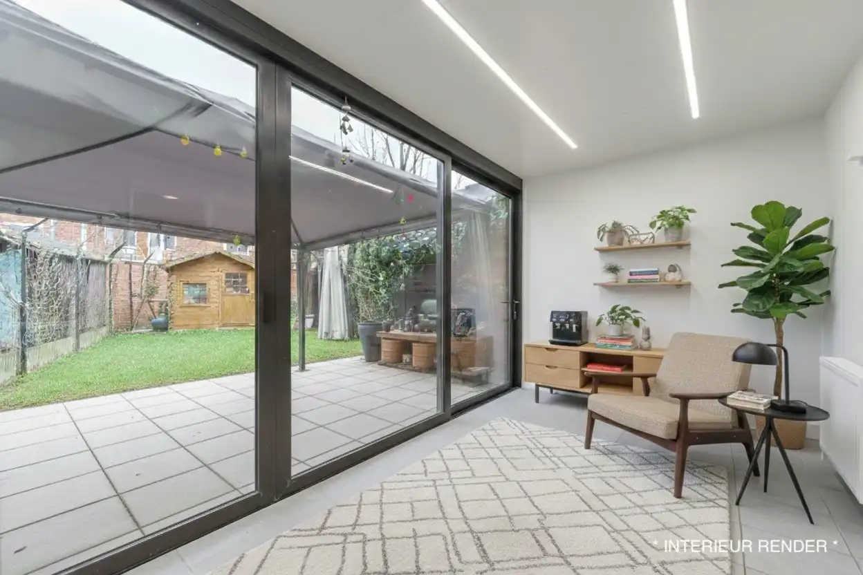 Gelijkvloers appartement met 2 slaapkamers en zuidgerichte tuin in Runkst   foto 17