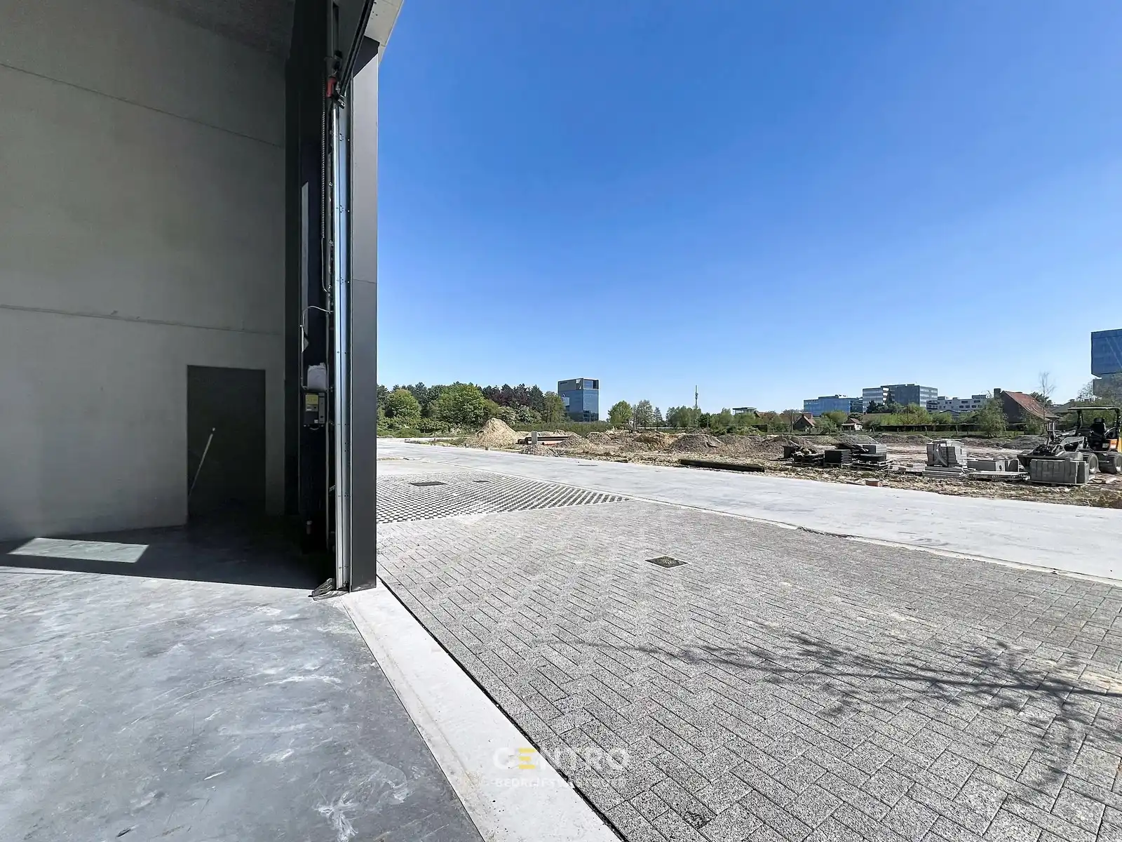 Nieuwbouw casco KMO-unit met kantoorruimte bovenop de loods en mogelijkheid tot prachtig dakterras ! foto 7