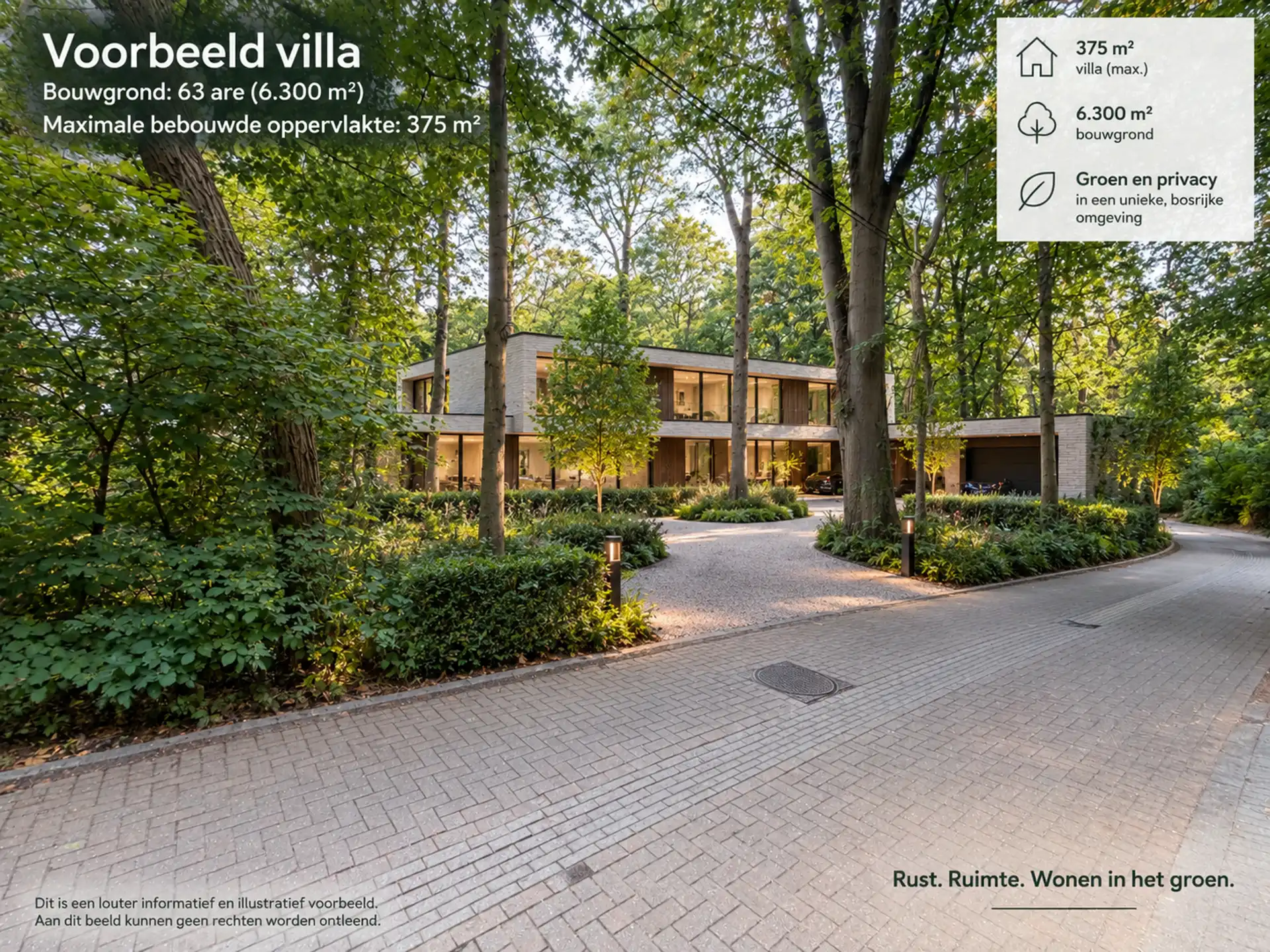 Ruime villagrond van 63a62ca te Heikant-Rotselaar foto {{pictureIndex}}