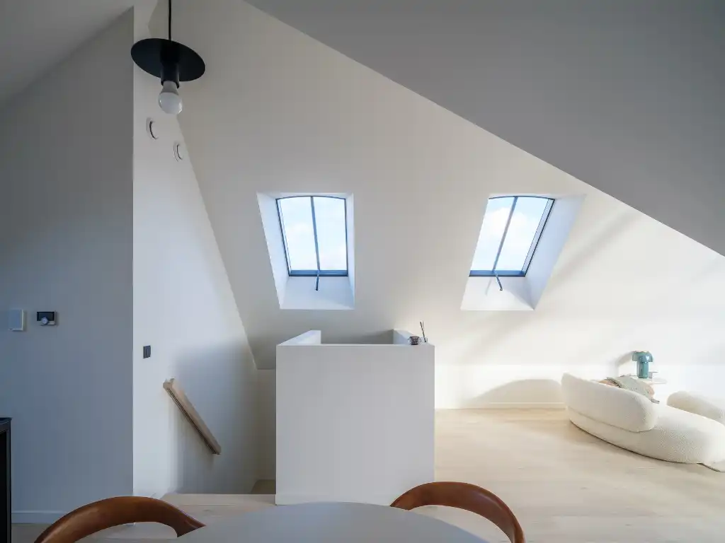Architecturaal 3-­slaapkamerappartement met twee terrassen in het centrum van Gent. foto 5