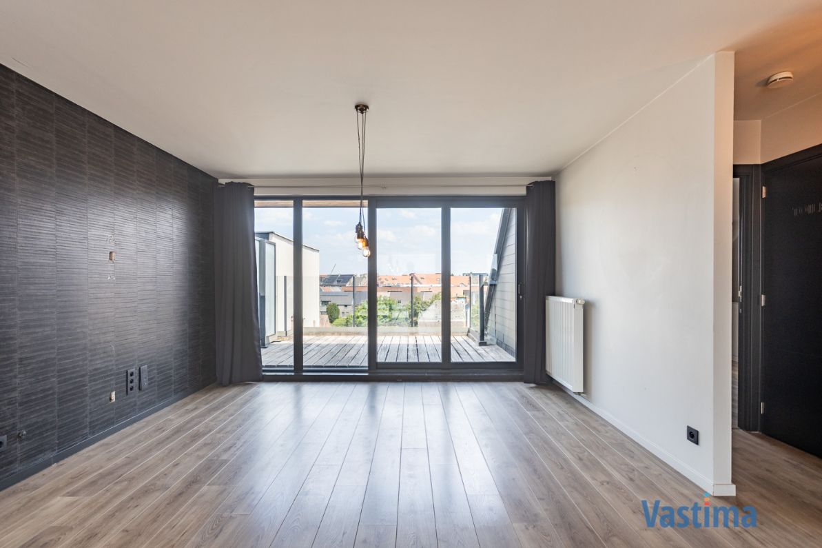 Penthouse met 2 terrassen met zicht over de skyline van Aalst foto 7