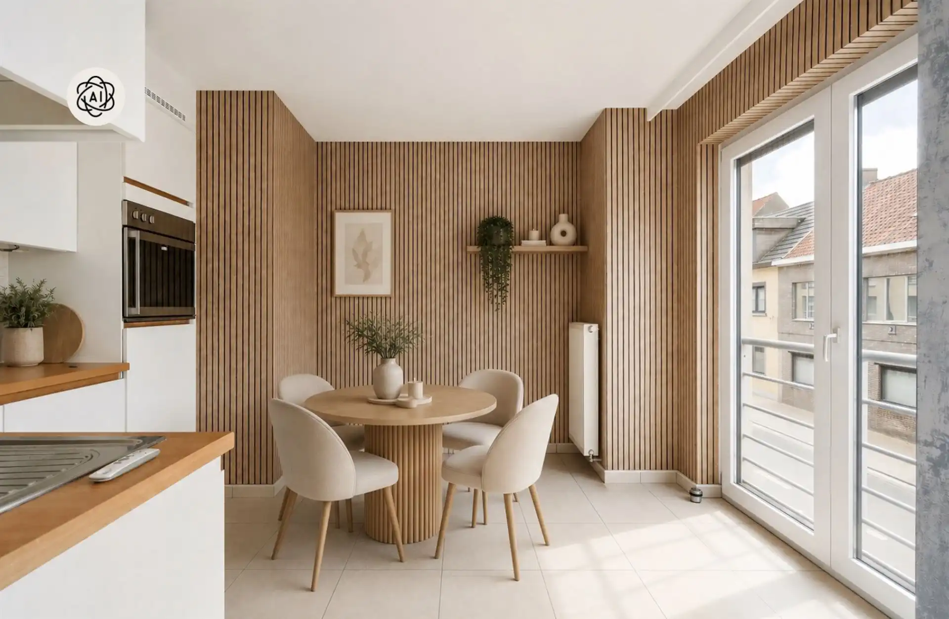 Ruim appartement met 2 slpk op topligging in Oostrozebeke foto 3